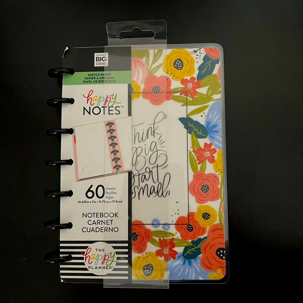 Happy Planner Think Big Sketch Paper Notebook
